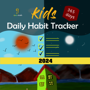 Daily Habit Tracker For Kids – 2024 – Printable