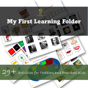 My First Learning Folder (Printable)