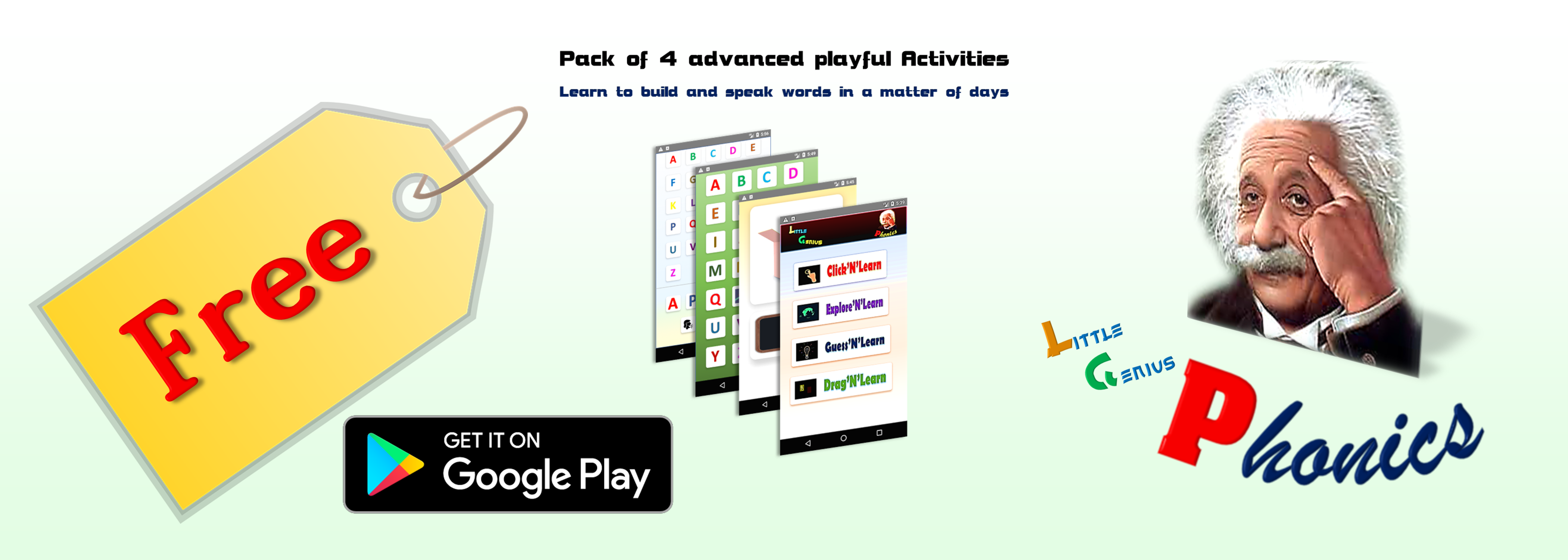 Little Genius Phonics - Free Android app