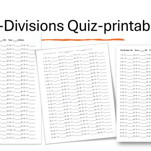 Comprehensive Math Practice Sheets for Kids – 25 Printable Worksheets